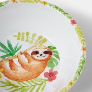 Smith + Nobel Jungle Sloth Kids Melamine Bowl