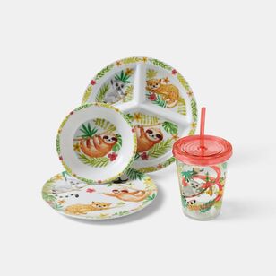 Smith + Nobel Jungle Sloth Kids Melamine Bowl