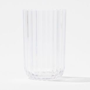 Shaynna Blaze Acrylic Hiball Tumbler Clear