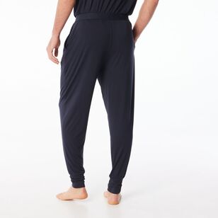 Nic Morris Men's Bamboo Knit Pants Dark Navy