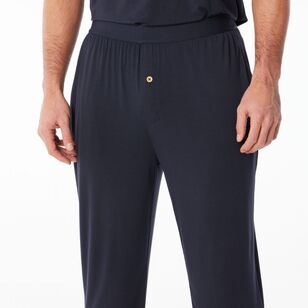 Nic Morris Men's Bamboo Knit Pants Dark Navy