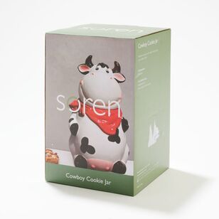 Soren Cow Cookie Canister