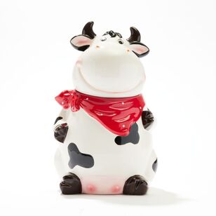 Soren Cow Cookie Canister