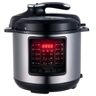 Healthy Choice 6 L Pressure Cooker With Pressure Gauge PC640