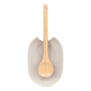 Smith + Nobel Colour Kitchen Ceramic Spoon Rest Set Almond