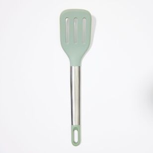 Smith + Nobel Colour Kitchen Slotted Turner Green