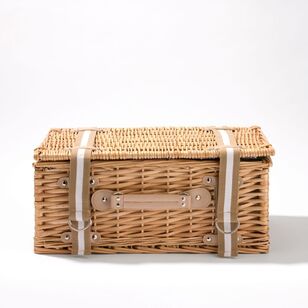 Chyka Home 4-Person Picnic Basket With Rug