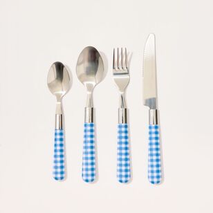 Chyka Home Gingham Cutlery 16 Piece Set