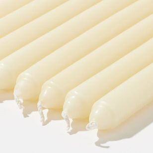 Soren Dinner Candles 8 Pack Cream