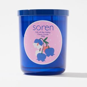 Soren 406 g Candle Dark Blue