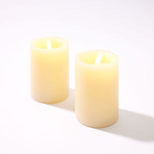 Soren 10 cm LED Candles 2 Pack White