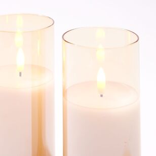 Chyka Home LED 15 cm Candles 2 Pack Amber