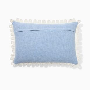 Chyka Home Bellina Cotton Cushion Blue 40 x 60 cm