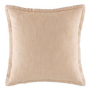 Kas Corbyn Cotton Cushion Taupe 50 x 50 cm