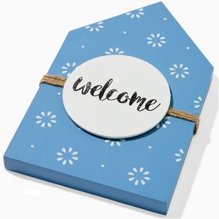 Soren Welcome Table Décor Blue