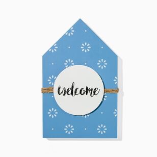 Soren Welcome Table Décor Blue