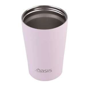 Oasis Stainless Steel Double Wall Insulated 380 mL Travel Cup Pink Lemonade