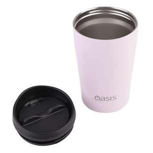 Oasis Stainless Steel Double Wall Insulated 380 mL Travel Cup Pink Lemonade