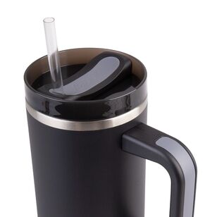 Oasis Commuter Stainless Steel Double Wall Insulated 1.2 Litre Travel Tumbler Black