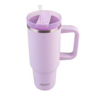 Oasis Commuter Stainless Steel Double Wall Insulated 1.2 Litre Travel Tumbler Pink