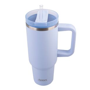 Oasis Commuter Stainless Steel Double Wall Insulated 1.2 Litre Travel Tumbler Periwinkle