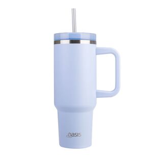 Oasis Commuter Stainless Steel Double Wall Insulated 1.2 Litre Travel Tumbler Periwinkle