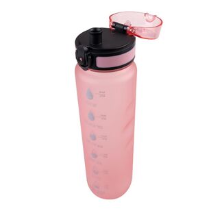 Oasis Tritan Motivational Sports Bottle 1 L Glow Pink