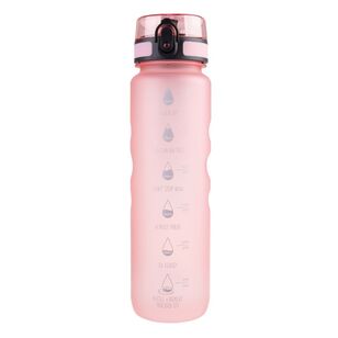 Oasis Tritan Motivational Sports Bottle 1 L Glow Pink