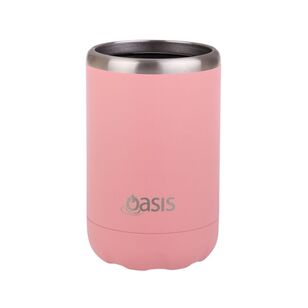 Oasis Double wall Stainless Steel Insulated 375 mL Cooler Can Coral Cove