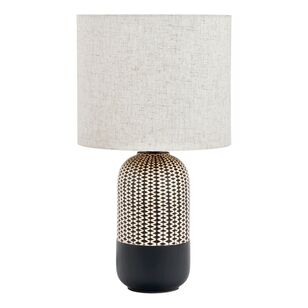 Amalfi River Table Lamp 55 cm Black