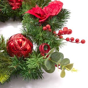 Soren 45 cm Poinsettia Wreath