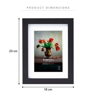 Cooper & Co. Barossa Photo Frame 10 x 15 cm Black