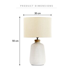 Cooper & Co Sofia 50 cm Table Lamp Beige