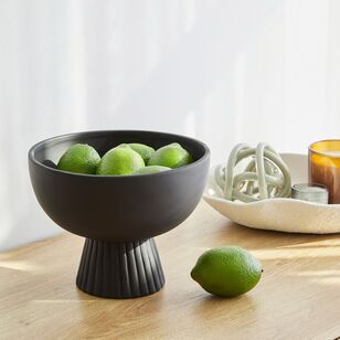 Cooper & Co. Coya Decorative Fruit Bowl Black