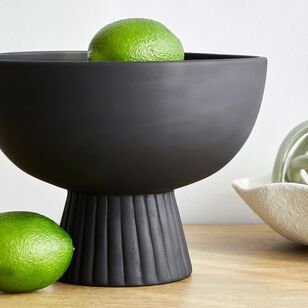 Cooper & Co. Coya Decorative Fruit Bowl Black