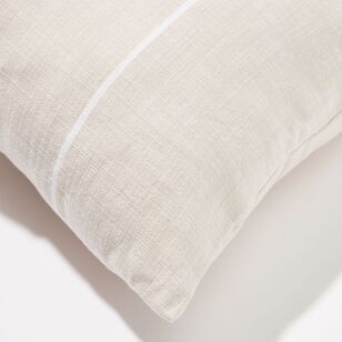 Shaynna Blaze Marina Cotton Cushion Linen 50 x 50 cm