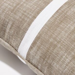 Shaynna Blaze Oceana Cotton Cushion Olive 50 x 50 cm