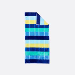 Soren Majorca Beach Towel Blue 80 x 160 cm