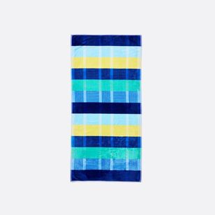 Soren Majorca Beach Towel Blue 80 x 160 cm