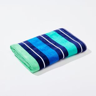 Soren Mykonos Beach Towel Blue 80 x 160 cm