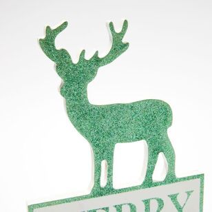 Soren Merry Christmas Deer Decor