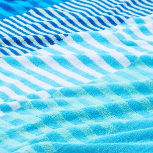 Soren Sardina Beach Towel Blue 80 x 160 cm