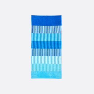 Soren Sardina Beach Towel Blue 80 x 160 cm