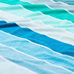 Soren Amalfi Beach Towel Blue 80 x 160 cm