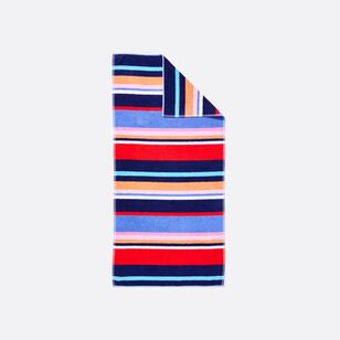 Soren Marseille Beach Towel Multicoloured Stripe 80 x 160 cm