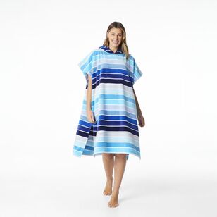 Soren Capri Beach Poncho Blue