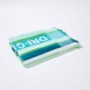 Dri Glo Azul Beach Towel Teal 95 x 175 cm