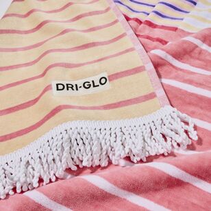 Dri Glo Callie Beach Towel Salmon 95 x 175 cm