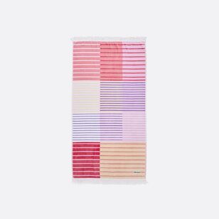 Dri Glo Callie Beach Towel Salmon 95 x 175 cm