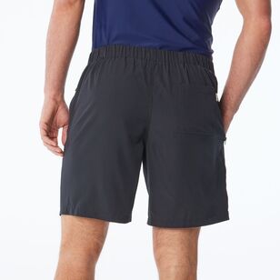 JC Lanyon Men’s Healy Solid Colour Stretch Board Shorts Black